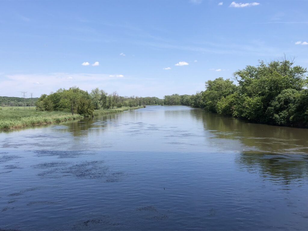 Lower Des Plaines river