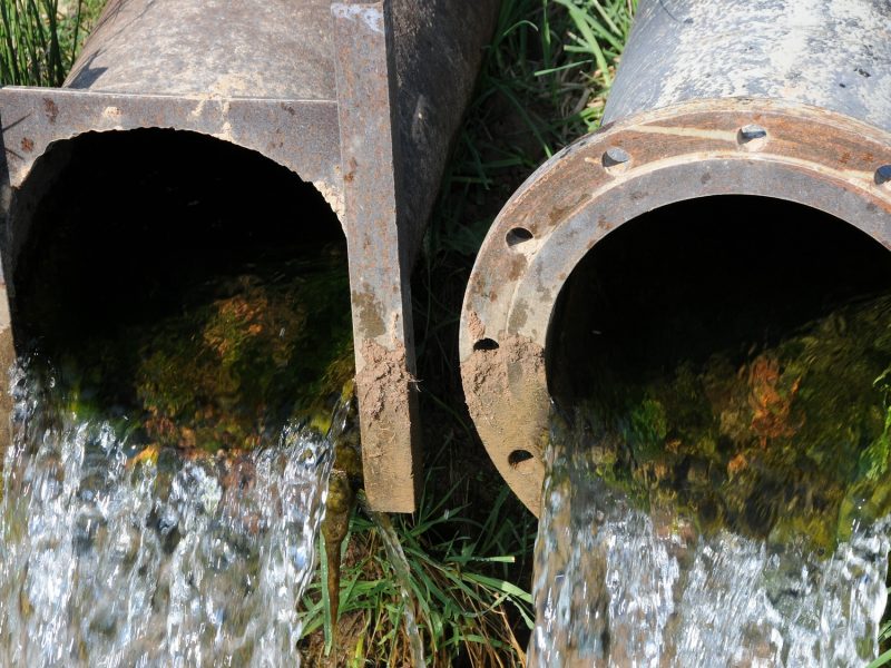 Discharge pipes